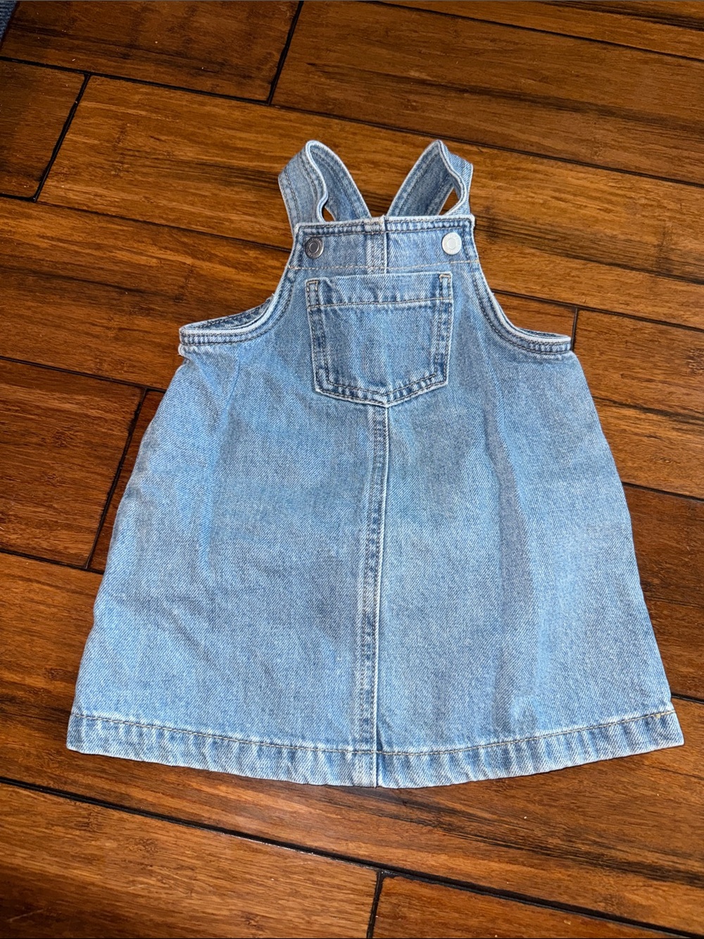 Denim Overall  Dress